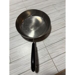 Vintage Revere Ware 8 Inch Skillet Copper Clad Bottom Stainless Steel Pan USA